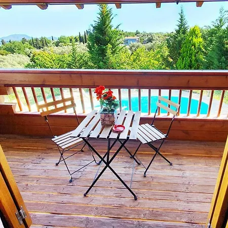 Luxury Wooden With Pool, The Nest * Kato Korakiana